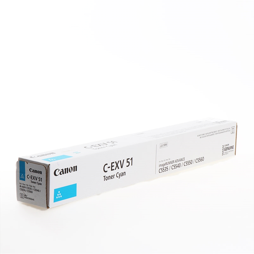 Canon EXV-51 Orjinal Mavi Toner IR-C 5500 5535 5540 5550 5560 (0482C002)