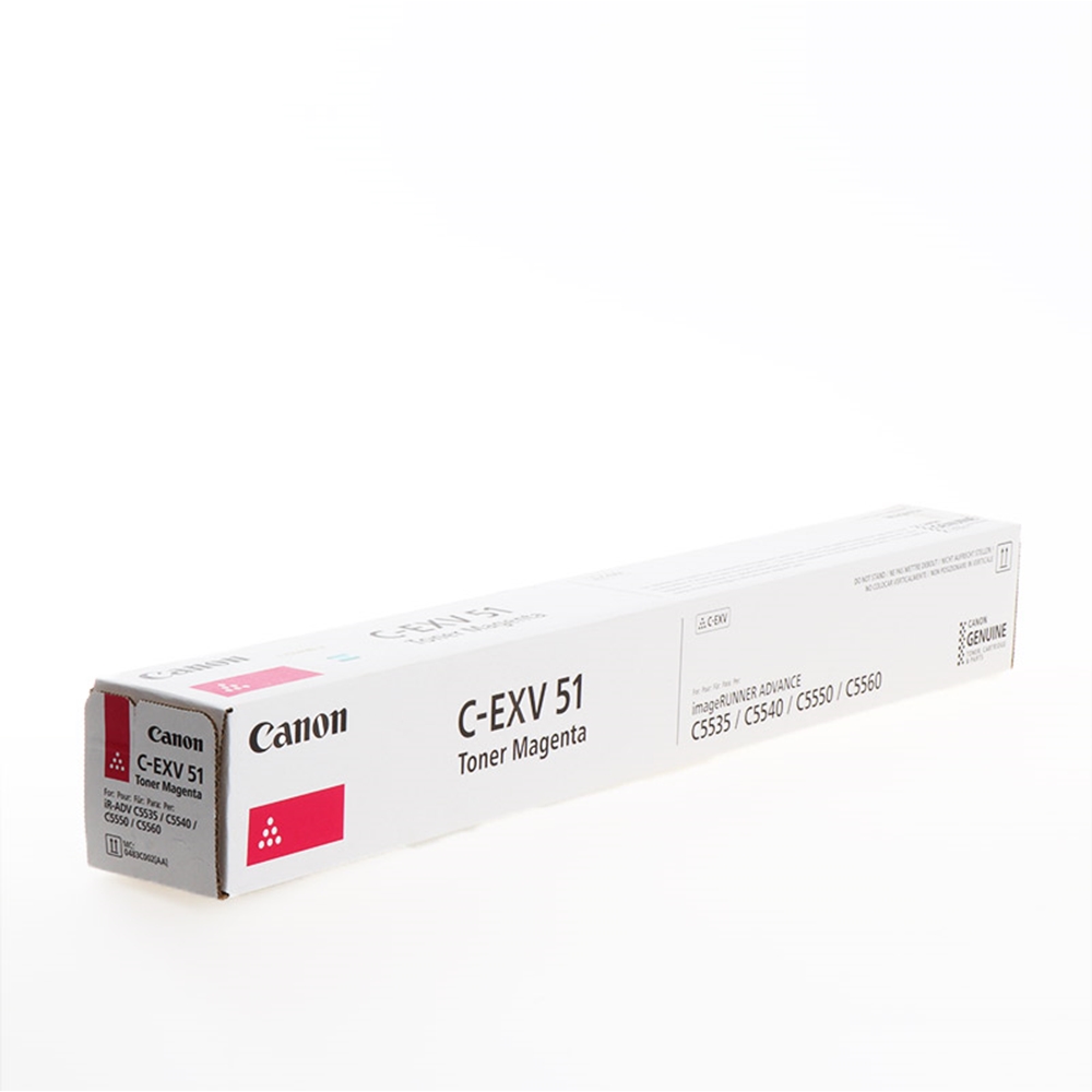 Canon EXV-51 Orjinal Kırmızı Toner IR-C 5500 5535 5540 5550 5560 (0483C002)