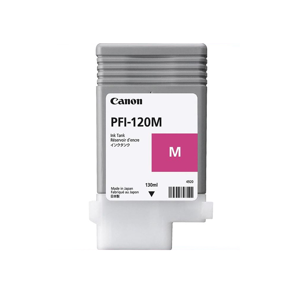 Canon PFI-120 M (Magenta) Kırmızı Plotter Orijinal Mürekkep Kartuş 130 ml. (2887C001)