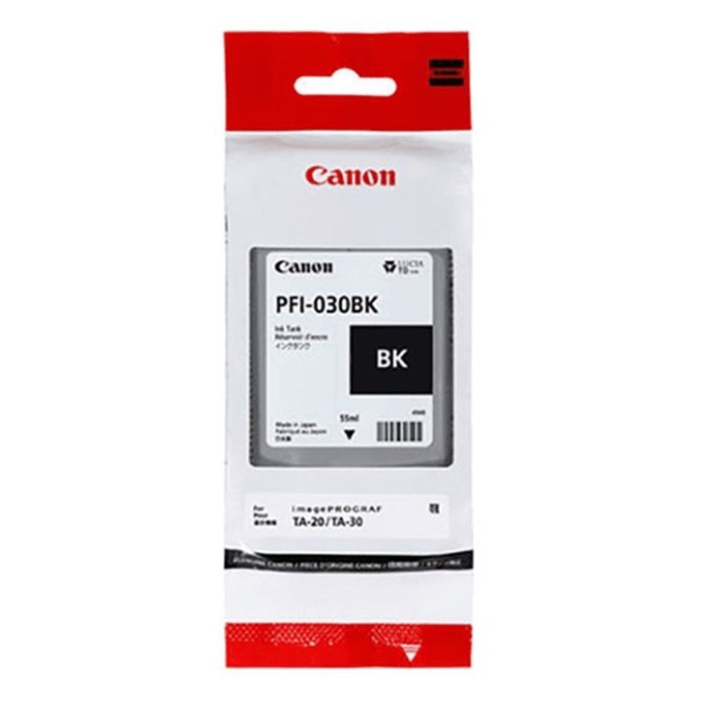 Canon PFI-030 BK (Photo Black) Fotoğraf Siyah Orijinal Mürekkep Kartuş 55 ml. (3489C001)