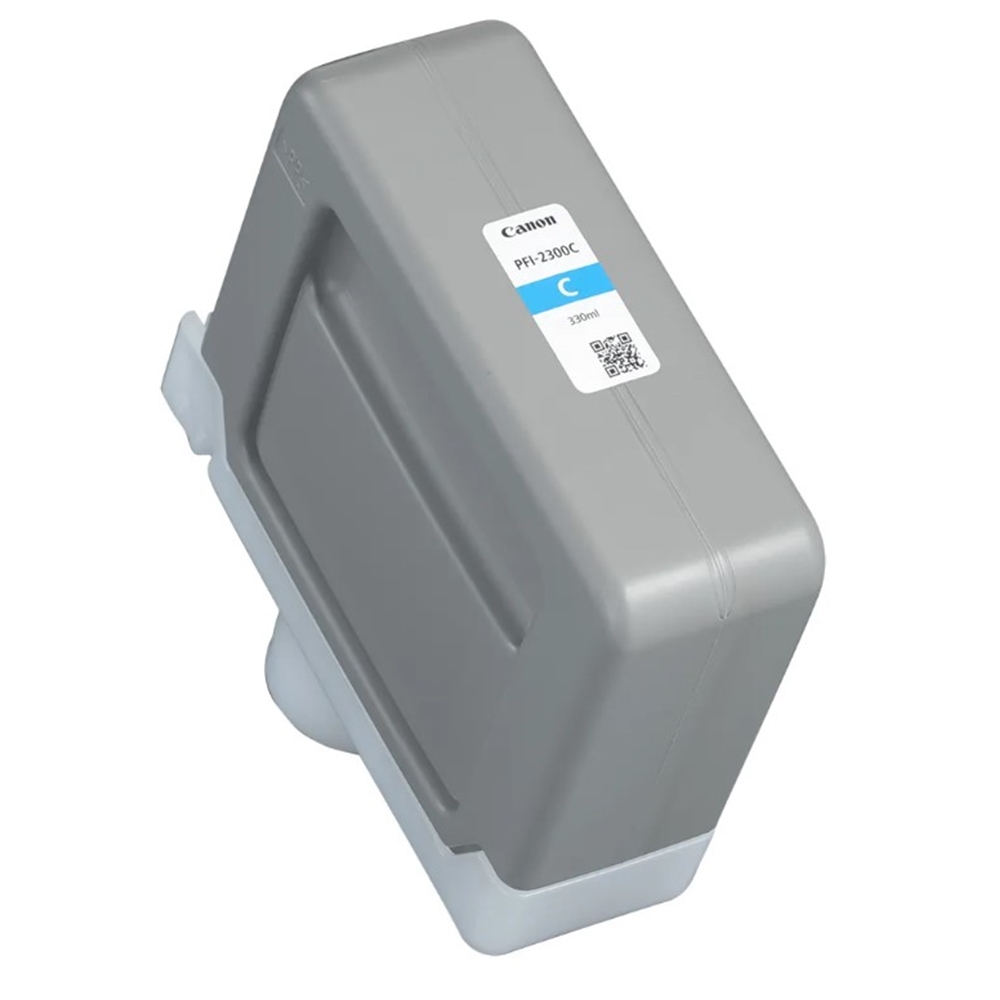 Canon PFI-2300 C (Cyan) Mavi Orijinal Mürekkep Kartuş 330 ml. (5278C001)