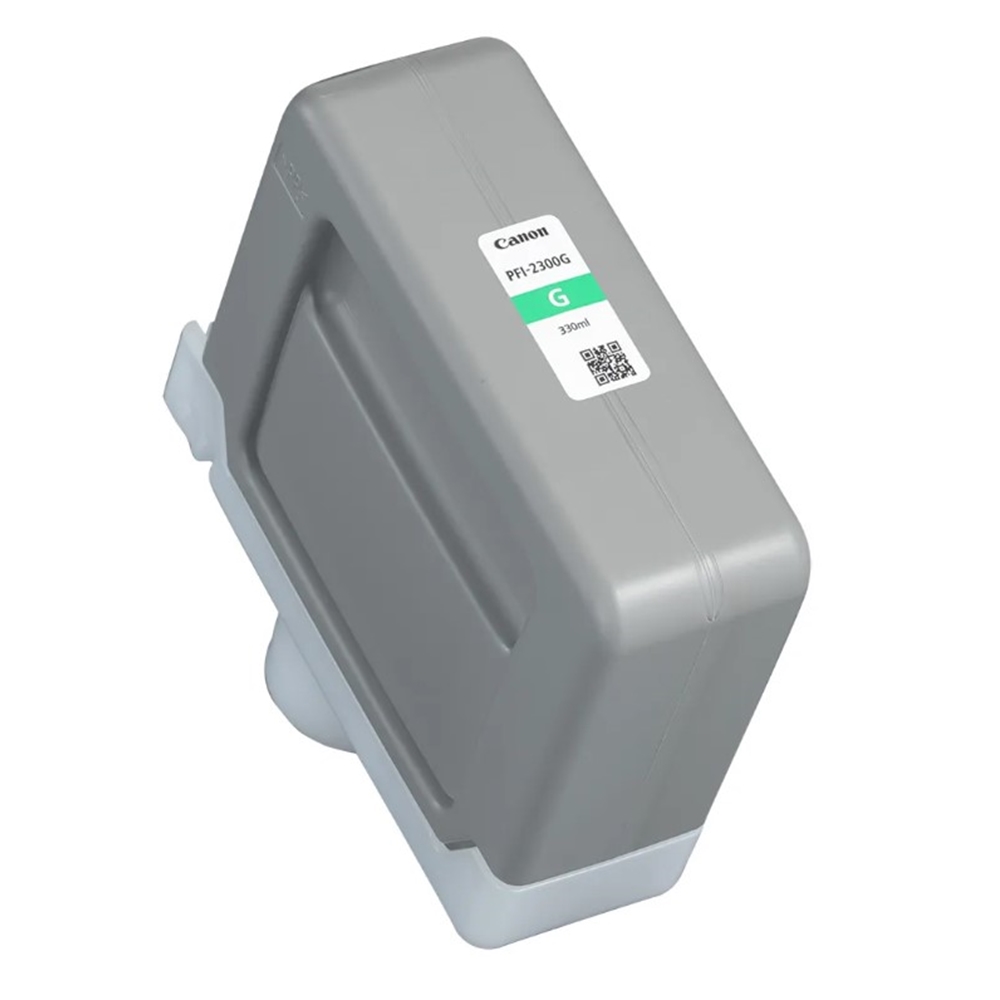 Canon PFI-2300 G (Green) Yeşil Orijinal Mürekkep Kartuş 330 ml. (5284C001)