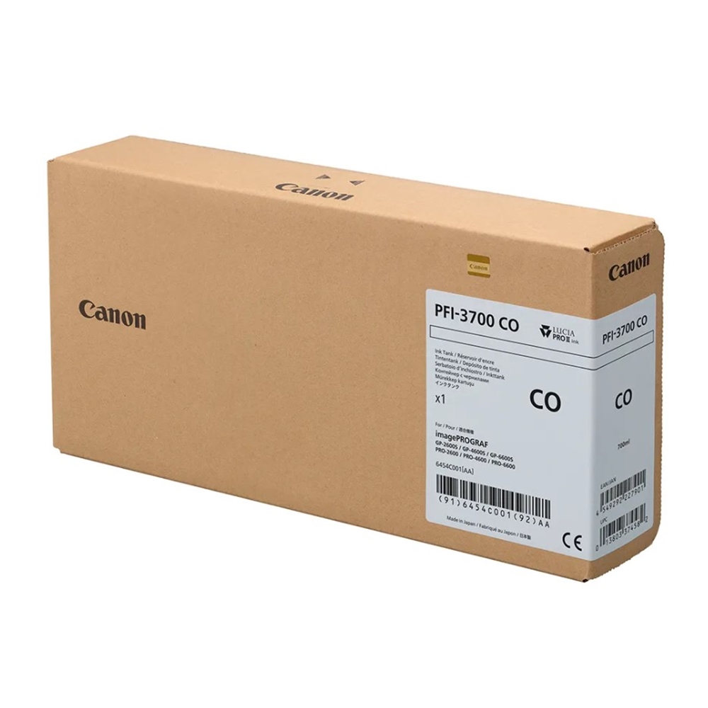 Canon PFI-3700 CO(Chroma Optimizer) Parlaklık Düzenleyici Orijinal Mürekkep Kartuş 700 ml.(6454C001)
