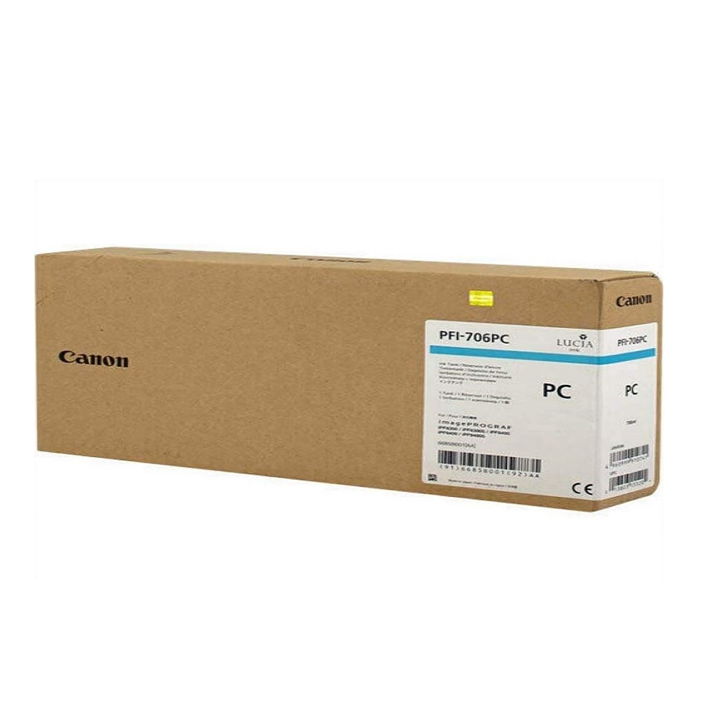 Canon PFI-706 PC Fotoğraf Mavi Plotter Orijinal Mürekkep Kartuş 700 ml. (6685B001)