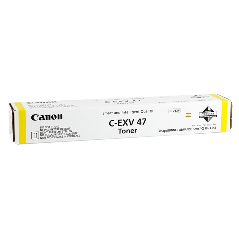 Canon EXV-47 Orjinal Sarı Toner IR-C 250i 350i 355i (8519B002)