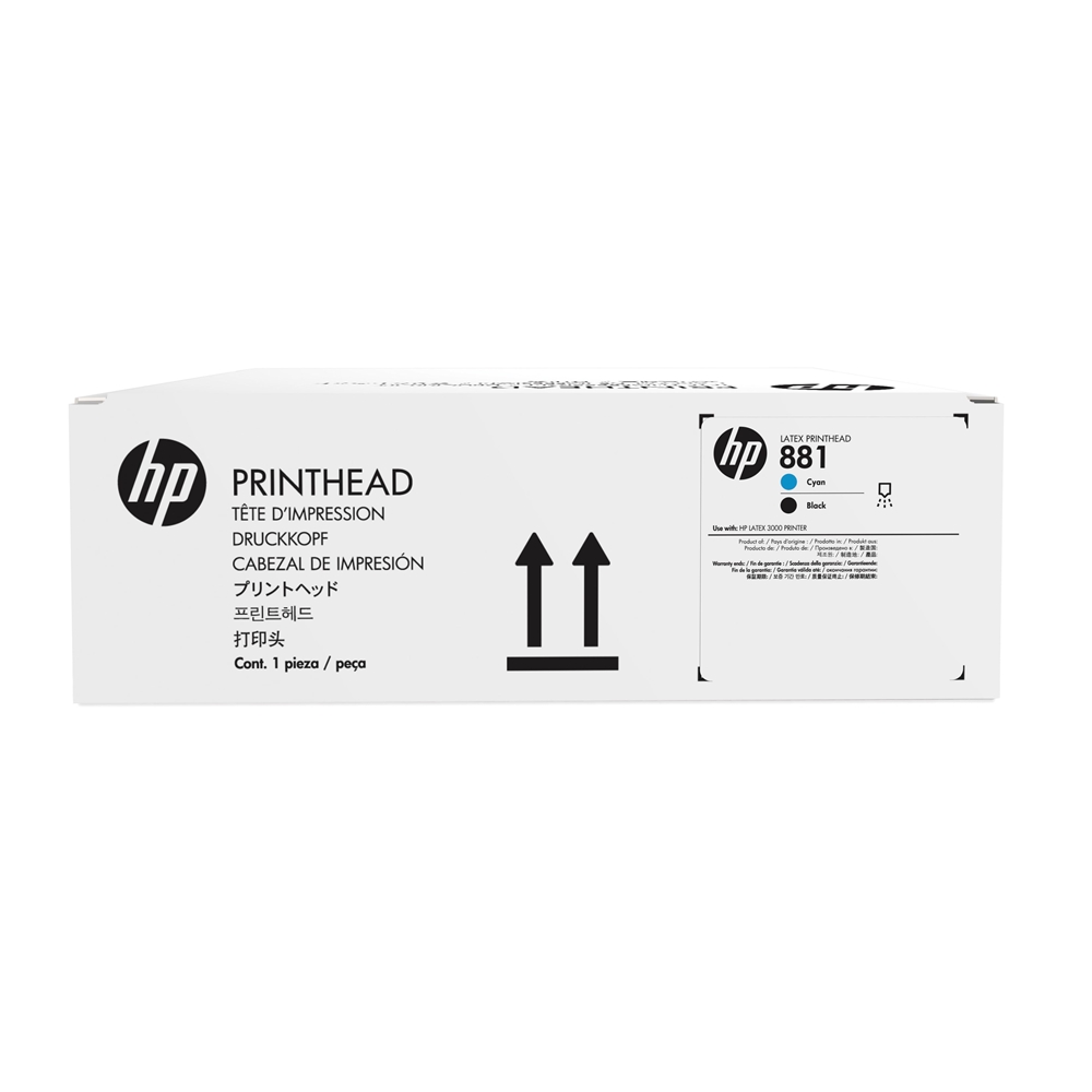 HP 881 Cyan/Black Lateks Orijinal Yazıcı Kafası (CR328A)