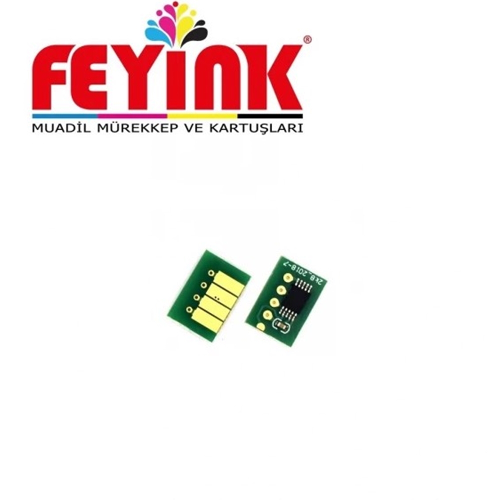 Feyink® Hp 81 Yellow (Y) Çip 680ml 5000/5500 Chip