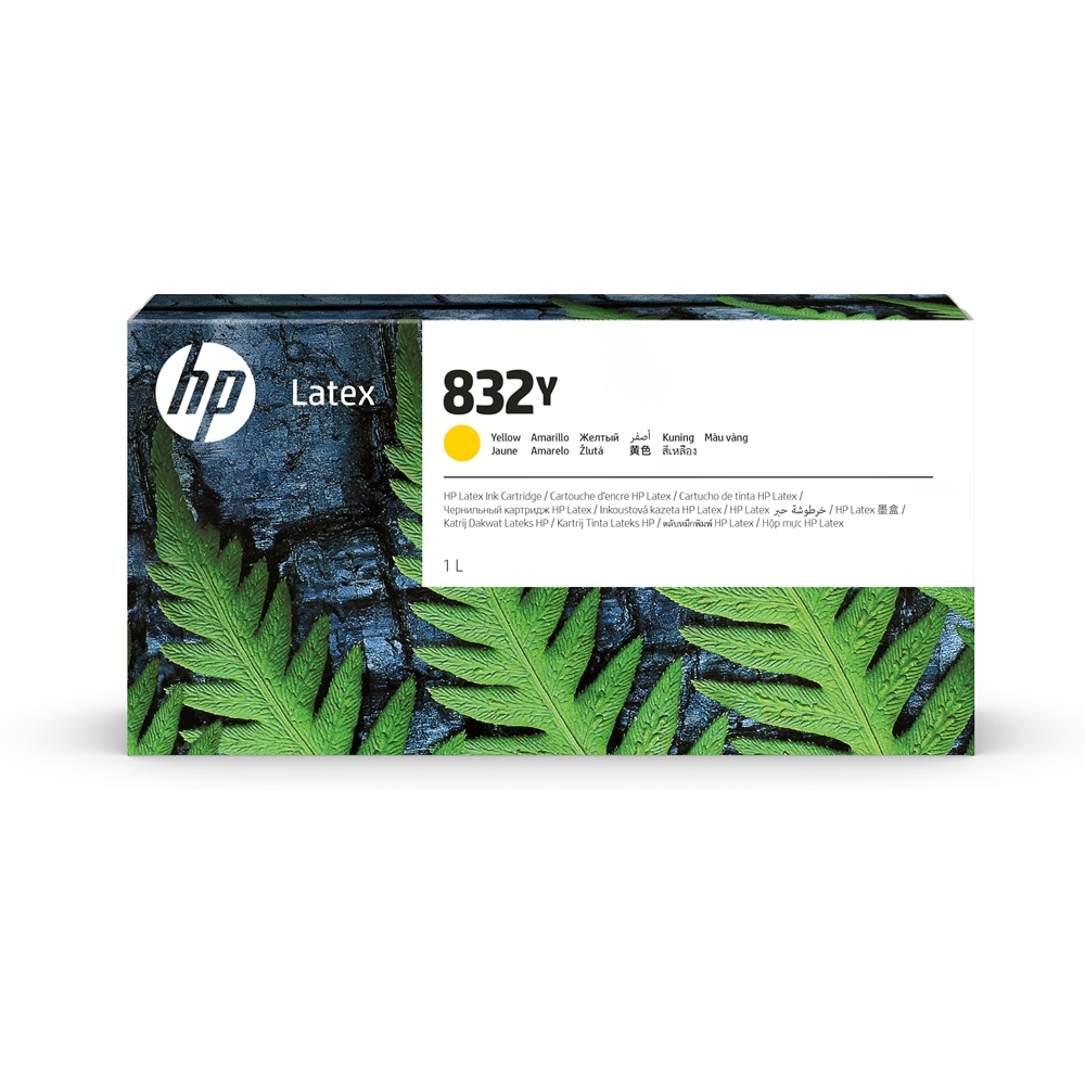 HP 832Y 1 litrelik Yellow Latex Orijinal Mürekkep Kartuşu (4UV08A)