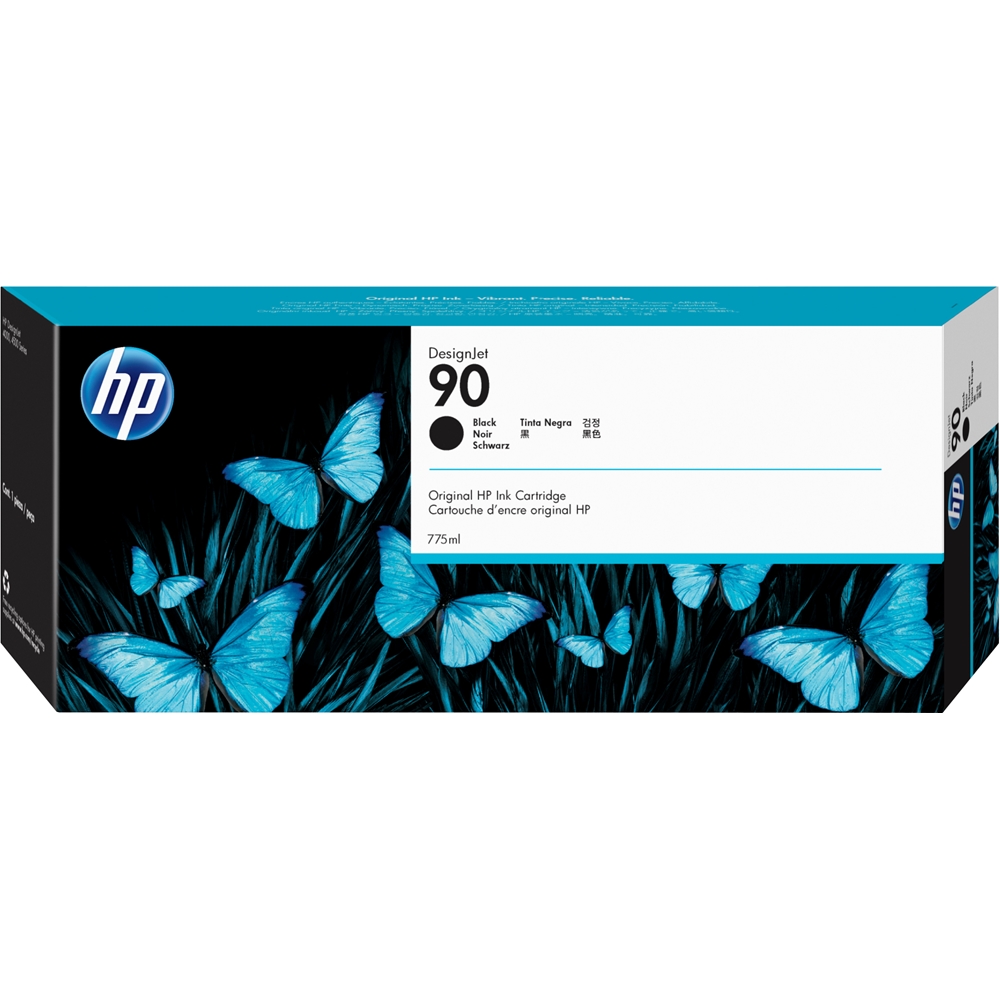 HP 90 Black 775 ml. Siyah Orijinal Plotter Designjet Mürekkep Kartuşu (C5059A)