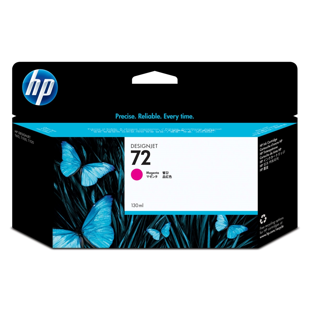 HP 72 Magenta 130 ml. Kırmızı Orijinal Plotter Designjet Mürekkep Kartuşu (C9372A)