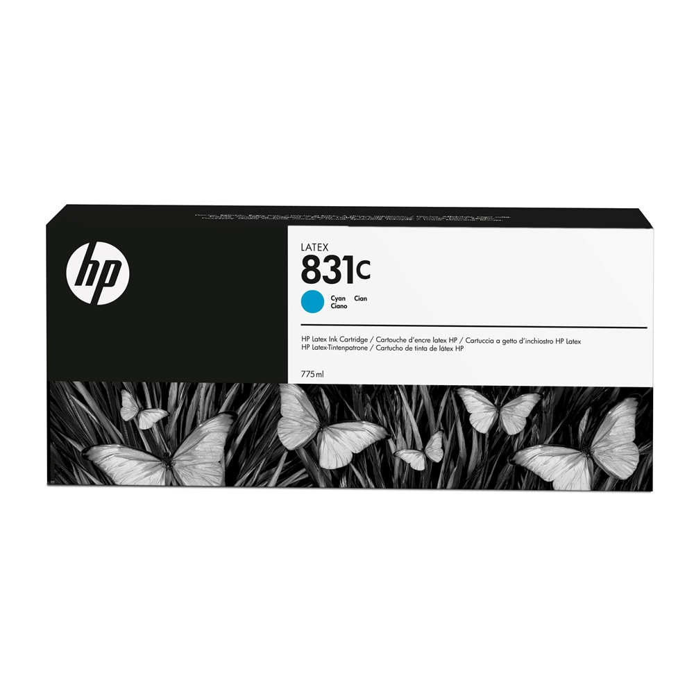 HP 831C Cyan 775 ml. Mavi Orijnal Latex Mürekkep Kartuşu (CZ695A)
