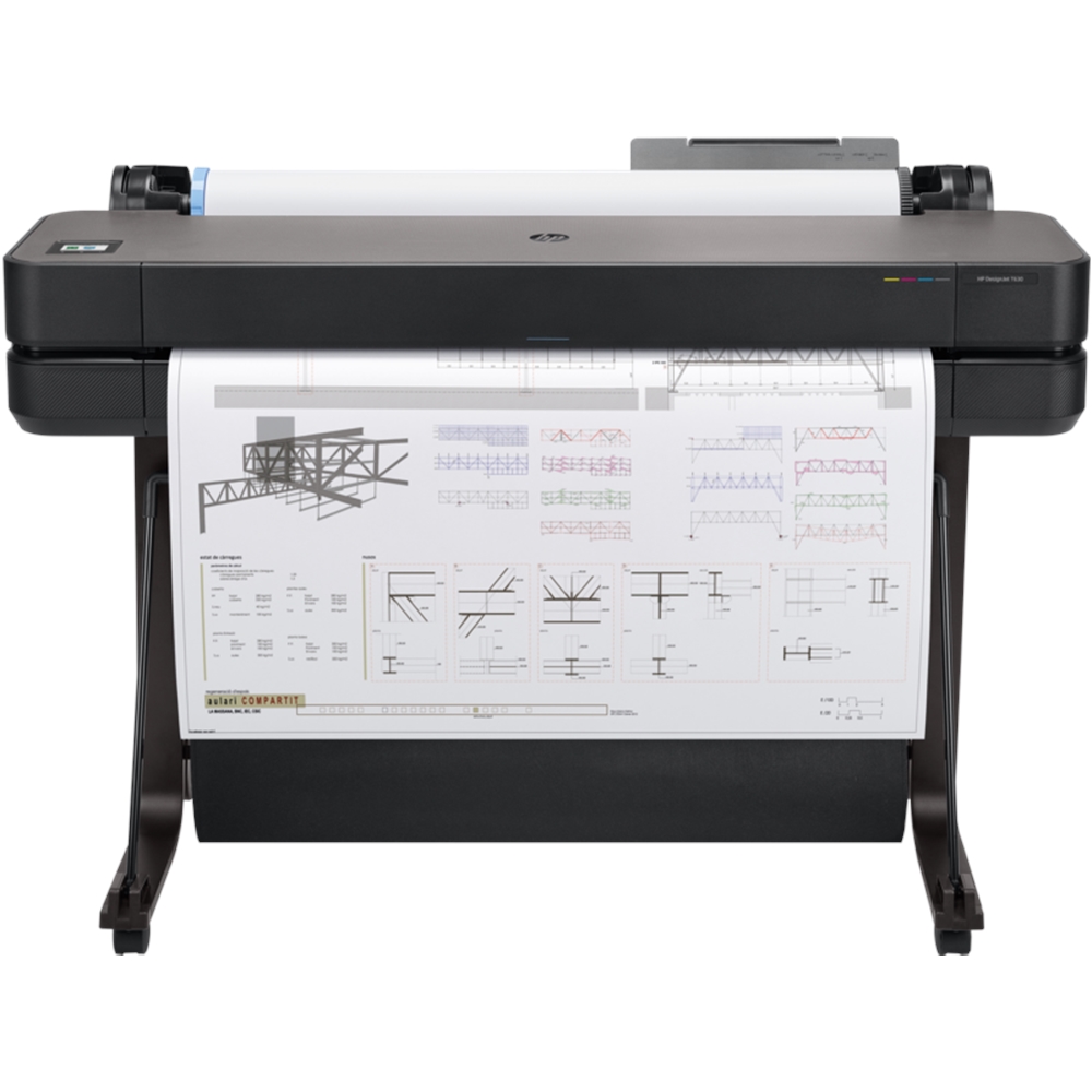 HP DesignJet T630 36 inç (610mm) A1 Plotter Yazıcı (5HB11A)