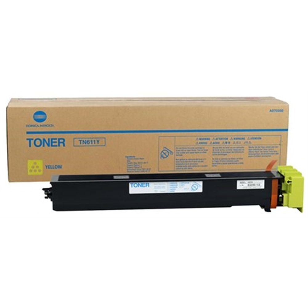 Konica Minolta TN-611 Orjinal Sarı Toner Bizhub C451 C550 C650 (A070250)