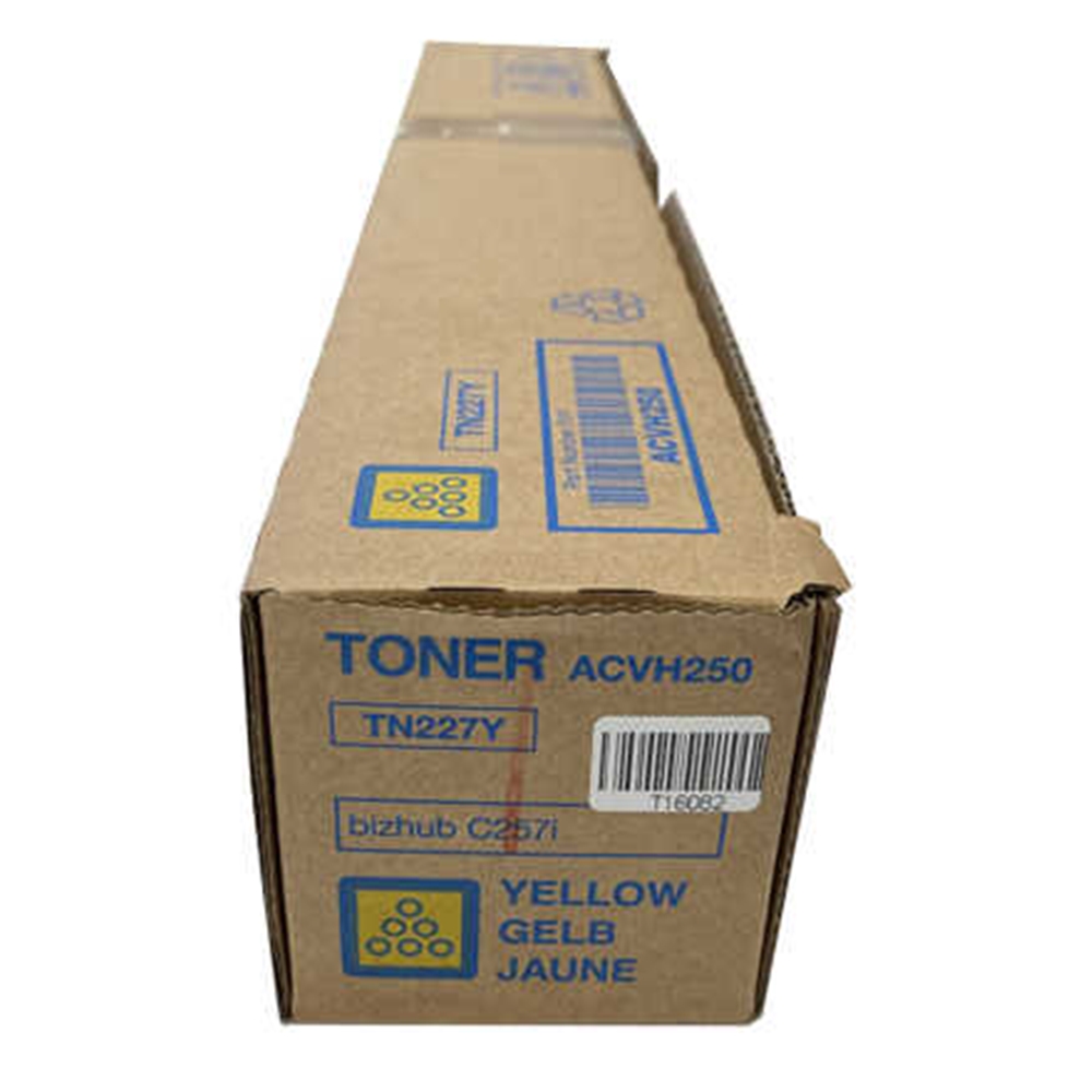 Konica Minolta TN-227 Orijinal Sarı Toner Bizhub C257i (ACVH250)