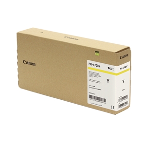 Canon PFI-1700 Y (Yellow) Sarı Plotter Orijinal Mürekkep Kartuş 700 ml. (0778C001)