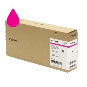 Canon PFI-710 M (Magenta) Kırmızı Plotter Orijinal Mürekkep Kartuş 700 ml. (2356C001)