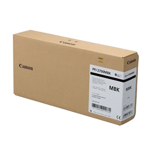 Canon PFI-2700 MBK (Matte Black) Mat Siyah Orijinal Mürekkep Kartuş 700 ml. (5287C001)