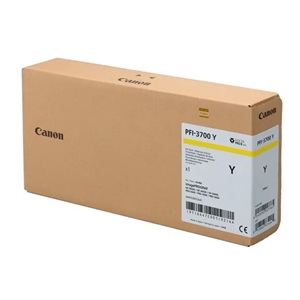 Canon PFI-3700 Y (Yellow) Sarı Orijinal Mürekkep Kartuş 700 ml. (6447C001)