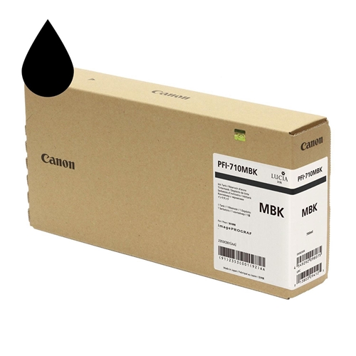 Canon PFI-710 MBK Mat Siyah Plotter Orijinal Mürekkep Kartuş 700 ml. (2353C001)