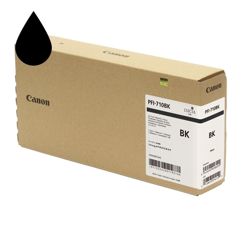 Canon PFI-710 BK Fotoğraf Siyahı Plotter Orijinal Mürekkep Kartuş 700 ml (2354C001)