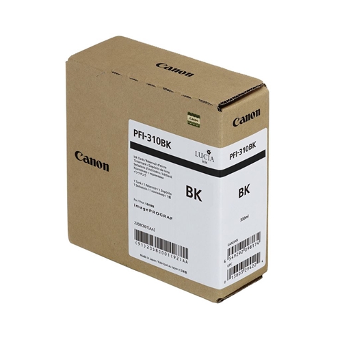 Canon PFI-310 BK Fotoğraf Siyahı Plotter Orijinal Mürekkep Kartuş 330 ml (2359C001)