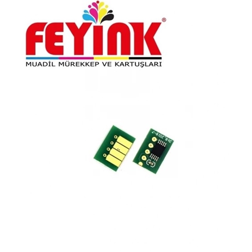 Feyink® Hp 70 Yellow (Y) Çip Resetleyicili Z2100/Z5200/Z5400 Chip