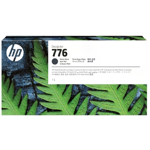 HP 776 Matt Black 1 litre Mat Siyah Orijinal Mürekkep Kartuşu (1XB12A)