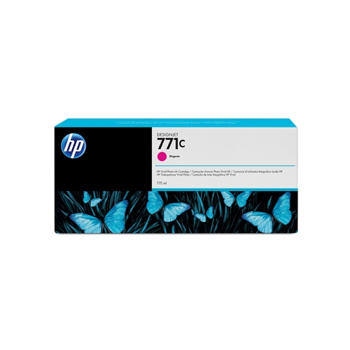 HP 771 Magenta 775 ml. Macenta Orijinal Plotter Designjet Mürekkep Kartuşu (B6Y09A)