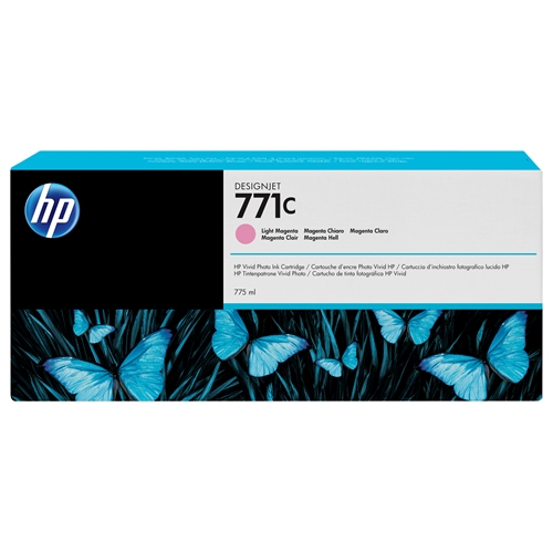 HP 771 Light Magenta 775 ml. Açık Macenta Orijinal Plotter Designjet Mürekkep Kartuşu (B6Y11A)