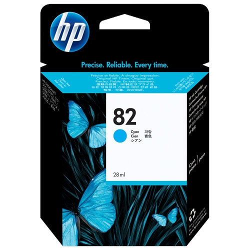 HP 82 Cyan 69ml. Mavi Orijinal Plotter Designjet Mürekkep Kartuşu (C4911A)