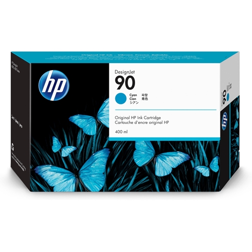 HP 90 Cyan 400 ml. Mavi Orijinal Plotter Designjet Mürekkep Kartuşu (C5061A)