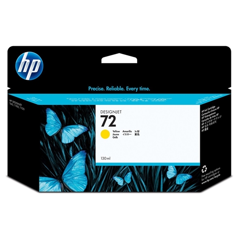 HP 72 Yellow 130 ml. Sarı Orijinal Plotter Designjet Mürekkep Kartuşu (C9373A)