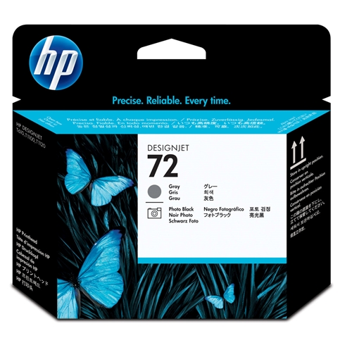 HP 72 Gray/Photo Black Baskı Kafası Orijinal Plotter Designjet Printhead (C9380A)