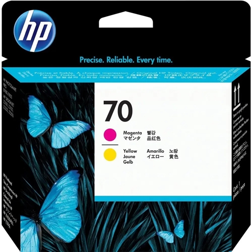 HP 70 Magenta/Yellow Baskı Kafası Orijinal Plotter Designjet Printhead (C9406A)