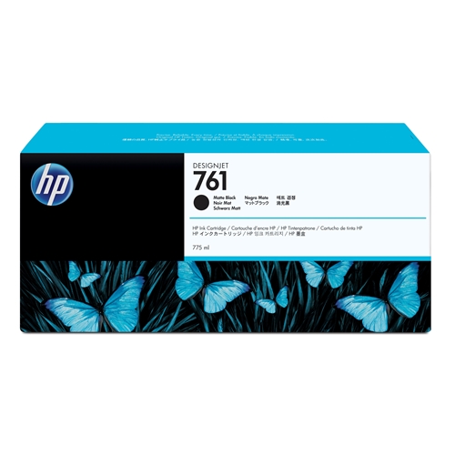 HP 761 Matt Black 775 ml. Mat Siyah Orijinal Plotter Designjet Mürekkep Kartuşu (CM997A)