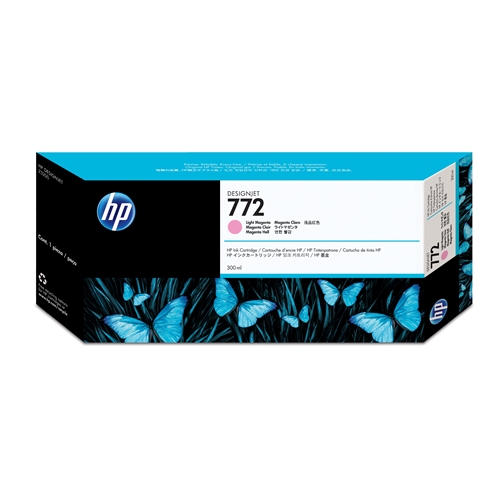 HP 772 Light Magenta 300 ml. Açık Kırmızı Orijinal Plotter Designjet Mürekkep Kartuşu (CN631A)