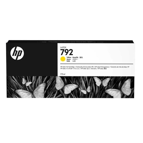 HP 792 Yellow 775 ml. Sarı Orijnal Latex Mürekkep Kartuşu (CN708A)