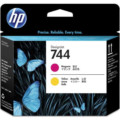 HP 744 Magenta&Yellow Orijinal Baskı Kafası Printhead (F9J87A)