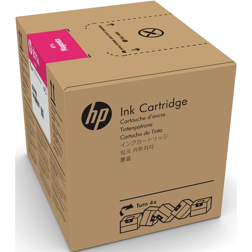 HP 871C Magenta 3 Litrelik Kırmızı Orijnal Latex Mürekkep Kartuşu (G0Y80C)