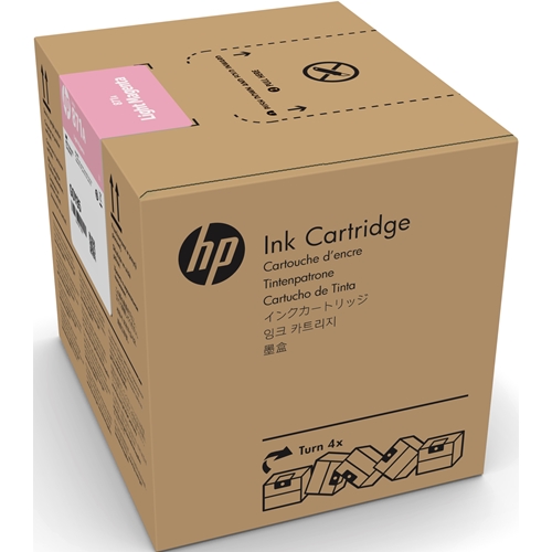 HP 871C Light Magenta 3 Litrelik Açık Kırmızı Orijnal Latex Mürekkep Kartuşu (G0Y84C)