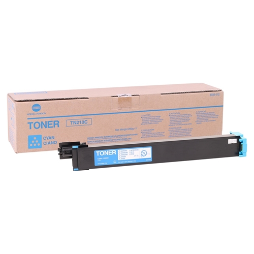 Konica Minolta-Develop TN-210 Katun Mavi Toner Bizhub C250 C252 Ineo +250 +251