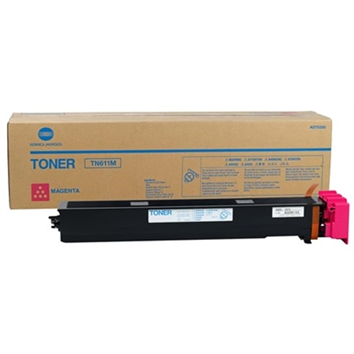 Konica Minolta TN-611 Orjinal Kırmızı Toner Bizhub C451-C550-C650 (A070350)