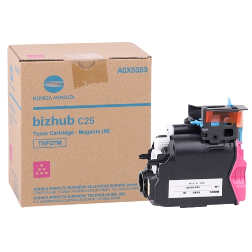 Konica Minolta TNP-27 Orjinal Kırmızı Toner Bizhub C25 (A0X5353)