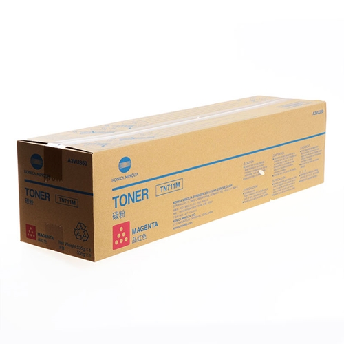 Konica Minolta TN-711 Orjinal Kırmızı Toner Bizhub C654 C754 (A3VU350)