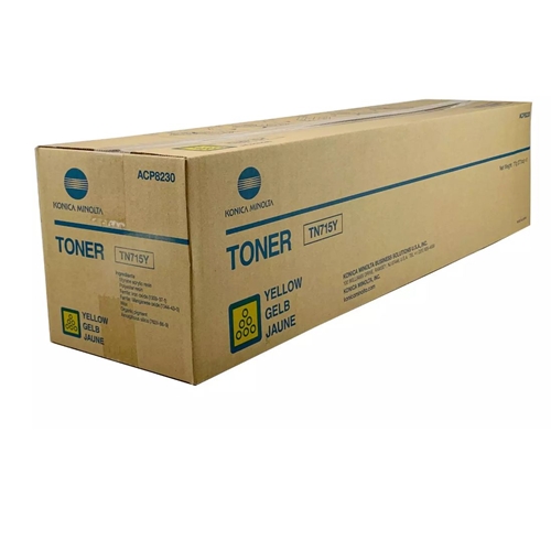 Konica Minolta TN-715 Orjinal Sarı Toner Bizhub C750i ACP8250