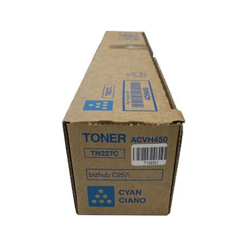 Konica Minolta TN-227 Orijinal Mavi Toner Bizhub C257i (ACVH450)