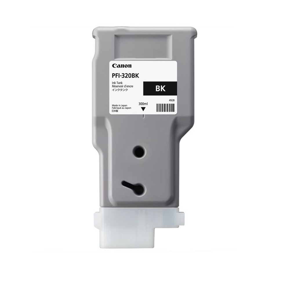 Canon PFI-320 BK Fotoğraf Siyahı Plotter Orijinal Mürekkep Kartuş 300 ml (2890C001)