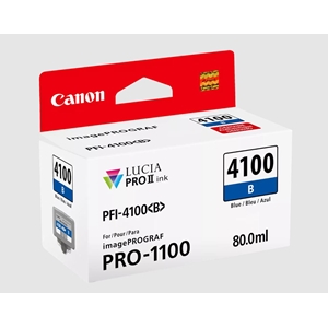 Canon PFI-4100 Mavi (B) 80 ml. Mürekkep Kartuş (6786C002)