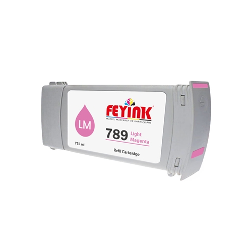 Feyink® Hp Latex 789 Light Magenta (LM) Orijinal Mürekkep Dolumlu Feyink Kartuş 775ml
