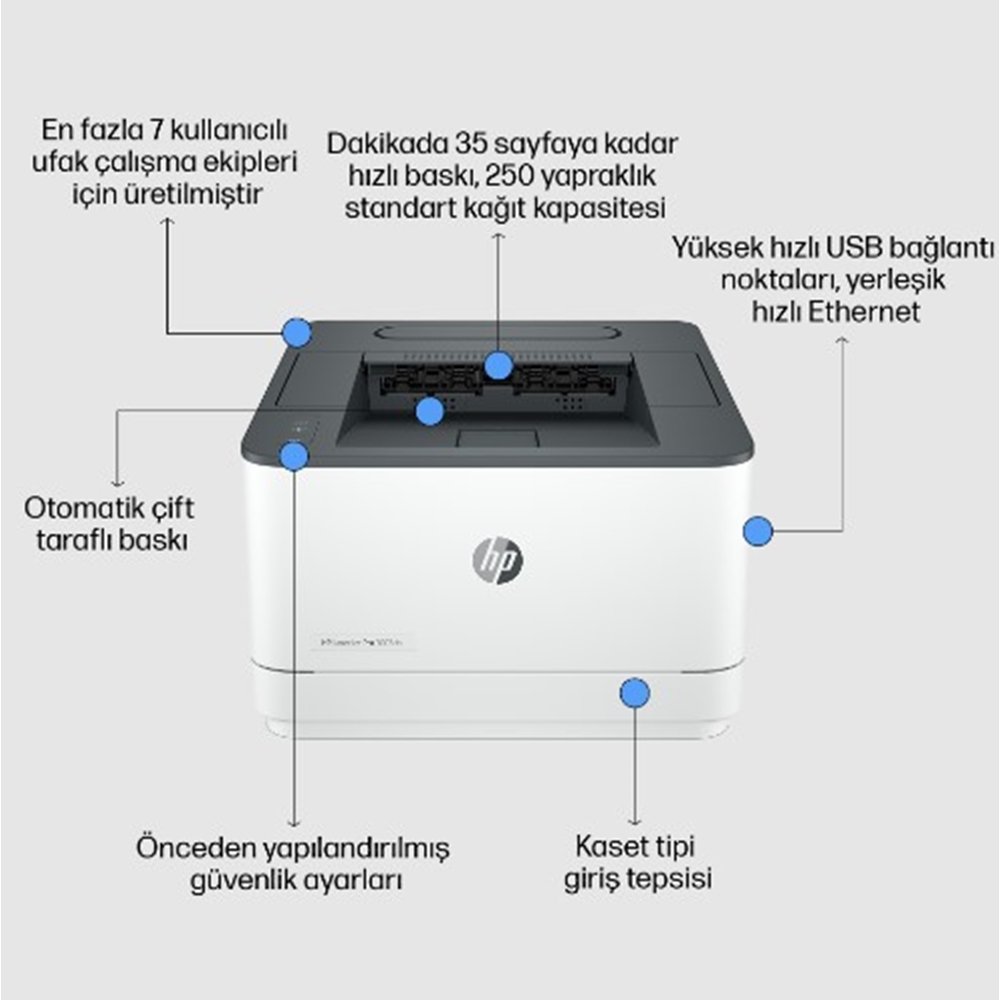 HP LaserJet Pro 3003dn Yazıcı